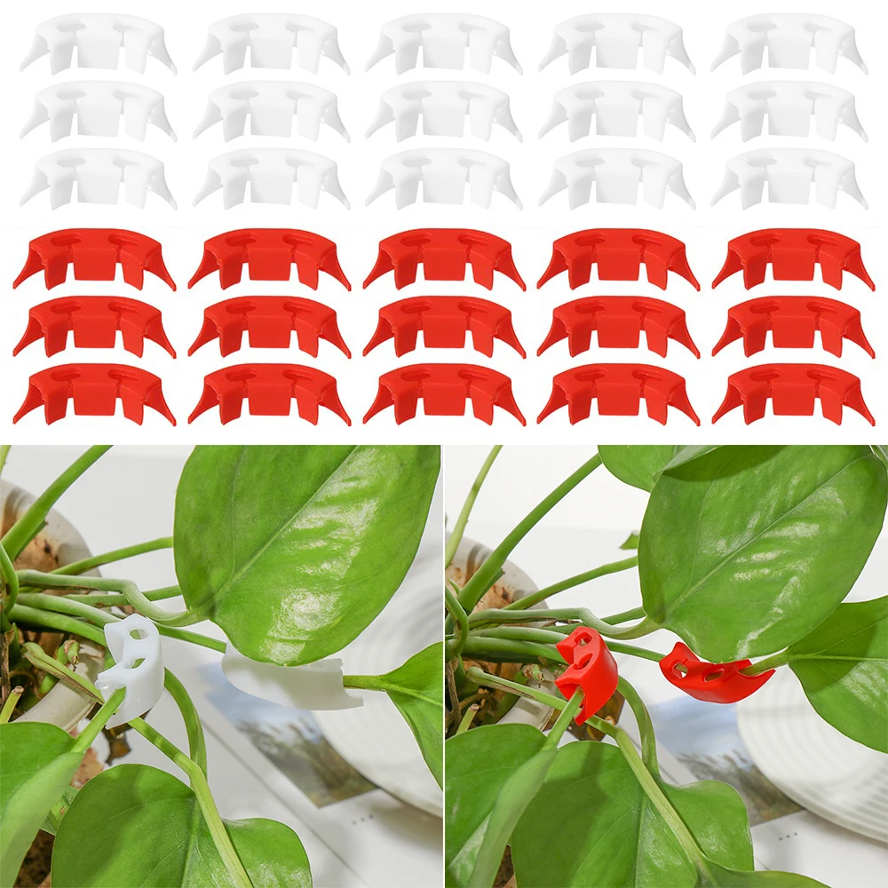 100pcs 90Degree Plant Branches Bender Reuseable LST Clips Low Stress Plant Training Control The Growth Garden Decoration