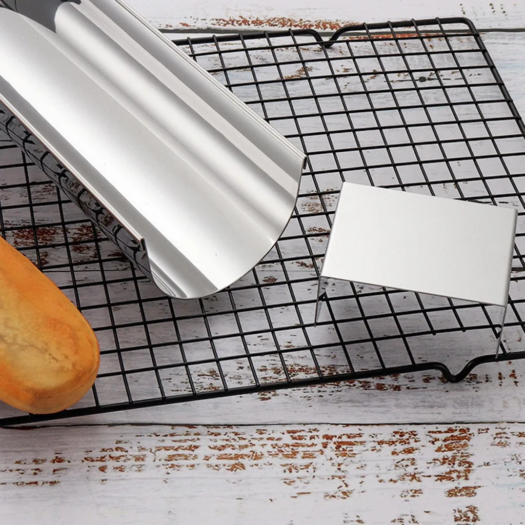 New Cake Moulds Stainless Steel Bread Loaf Pan Cake Mold Rectangle Non-Stick Baking Mold Kitchen Baking Accessories