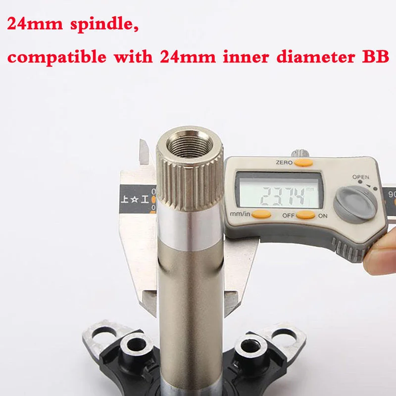 3x10S 104BCD MTB Bike Crankset 243242T Triple Speed Chainring 170mm + Crank BB For Mountain bikes Road Cycling Bike (5)