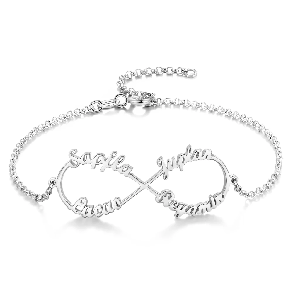 4 name bracelet