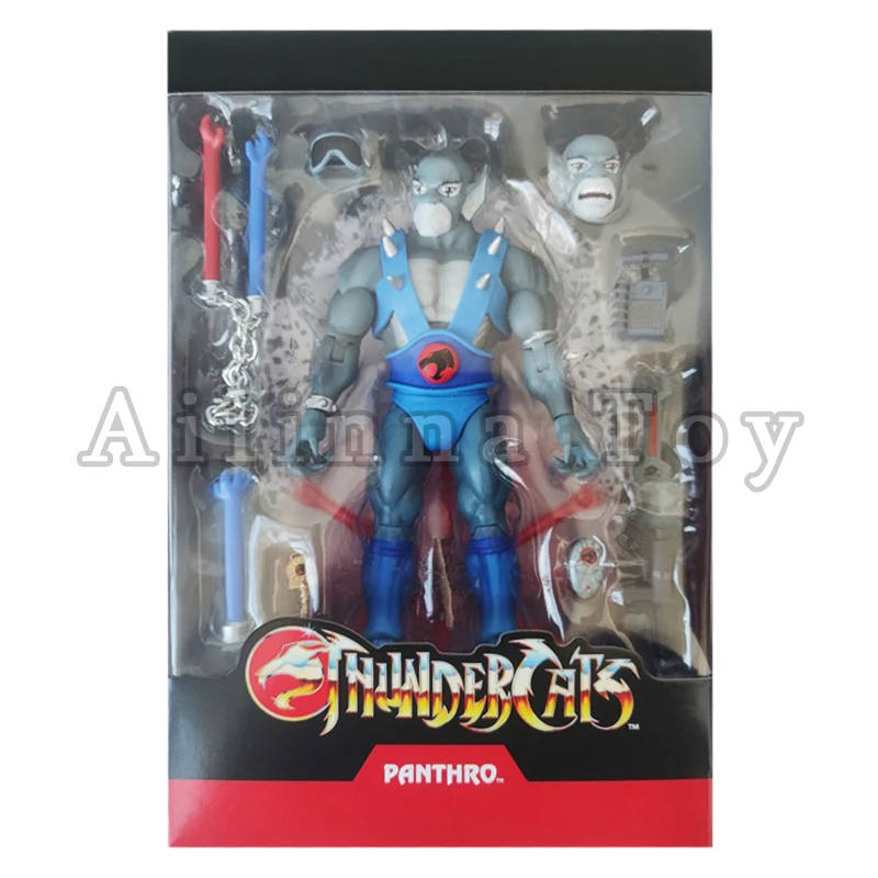 Figura de Ação Modelo para Presente Thundercats Polegadas Final Onda 1 Lion-o Mumm-ra Anime Coleção Filme Super7 7 12 Brinquedos e hobbies