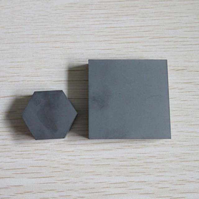 Boron Carbide Ceramic Sheet - 15mm X 50mm X 50mm, High Hardness, Heat Resistant For Research