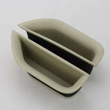 

Car Front Door Storage BoxFor Mercedes Benz E Class W212 E200 E260 E300 2011-2015 Accessories Black/Beige New Arrivals 2pcs