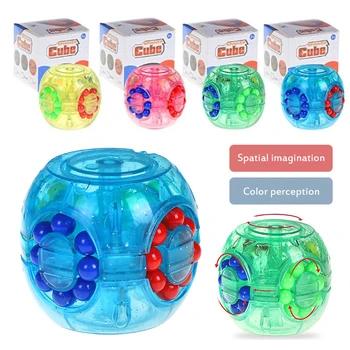 

1pcs Children's Fingertip Finger Spinning Top Decompression Toys Baby Intelligence Development Novel And Funny Glowing Toys