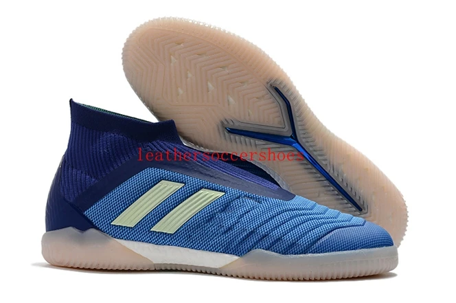 5 Дешевые мужские кожаные футбольные бутсы Predator Tango accelerator 18 в TF turf футбольные бутсы домашние футбольные бутсы chuteiras Pogb - Цвет: 5