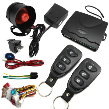 

12V Kendaraan Mobil Yang Universal Anti-pencurian Alarm Alarm Remote Control Entry Remote Pusat Remote Start System Keyles Entry