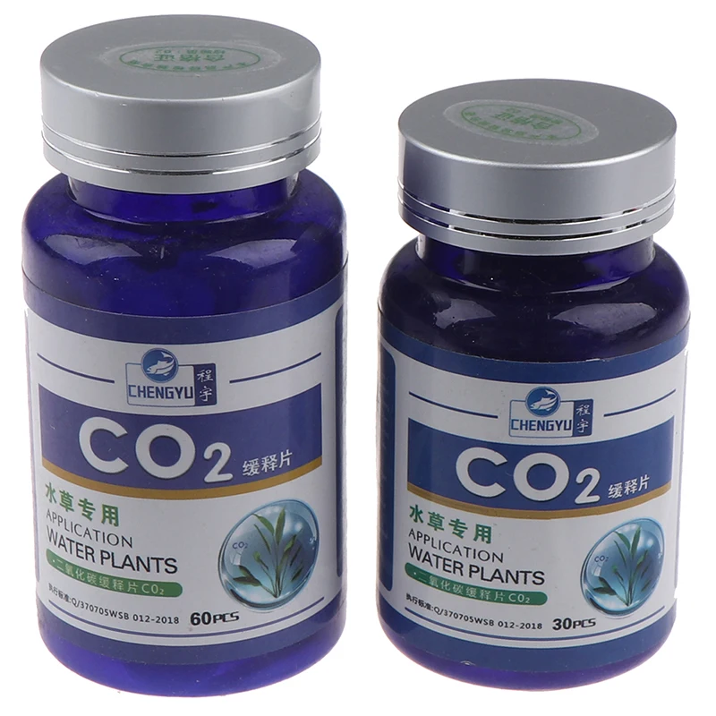 Tableta de CO2 para acuario, difusor de tanque de peces de dióxido de carbono, planta acuática, césped flotante, 20L