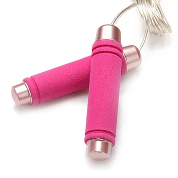 

2020 New Skipping Rope Steel Wire Jump Rope Belt Bearing For Aerobic Exercise Speeds Training Endurance Training And Fitness Gym