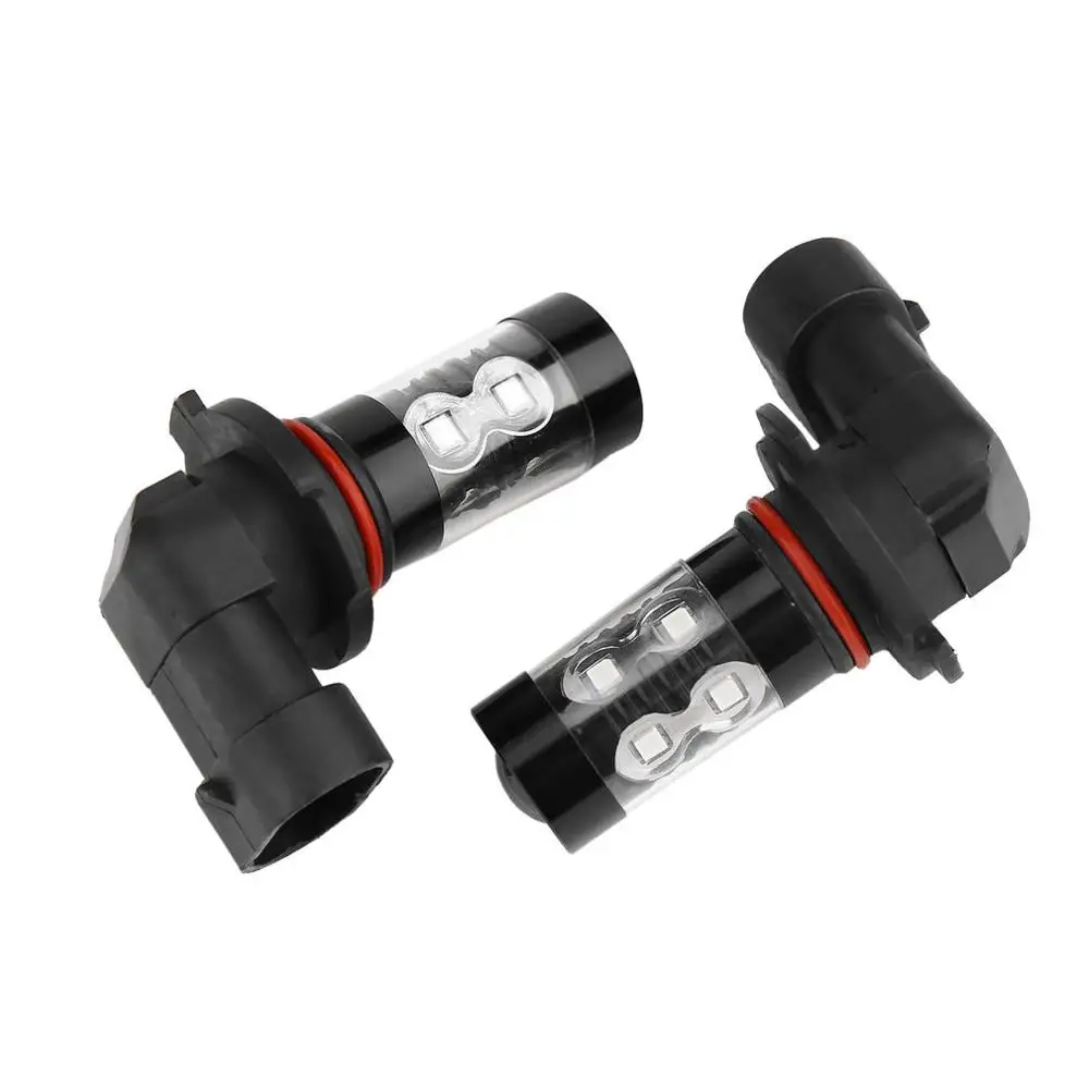 

H10 50W 10000K 9145 LED Auto Fog Light Blue Light 10-LED Super Bright 1 Pair