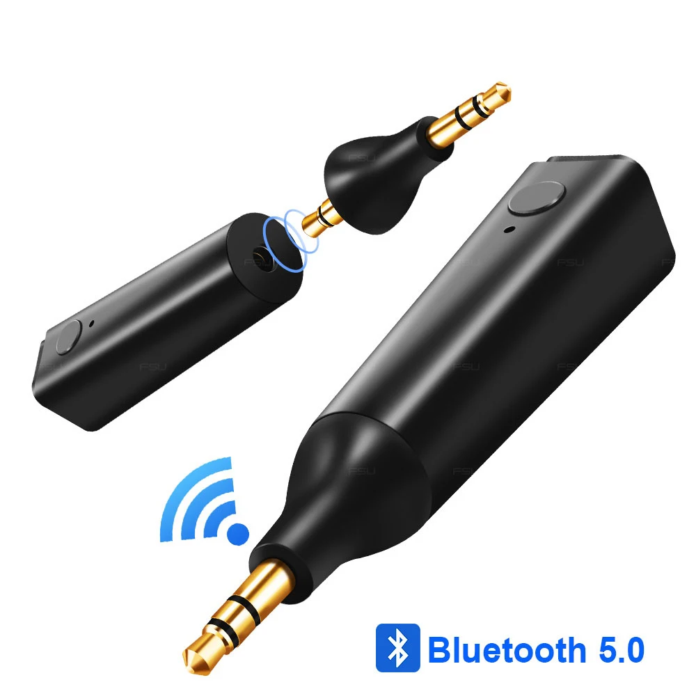 

Bluetooth 5.0 receiver Wireless Bluetooth Adapter AUX 3.5mm jack Music Audio Car Transmitter for phone pad smart watch headset