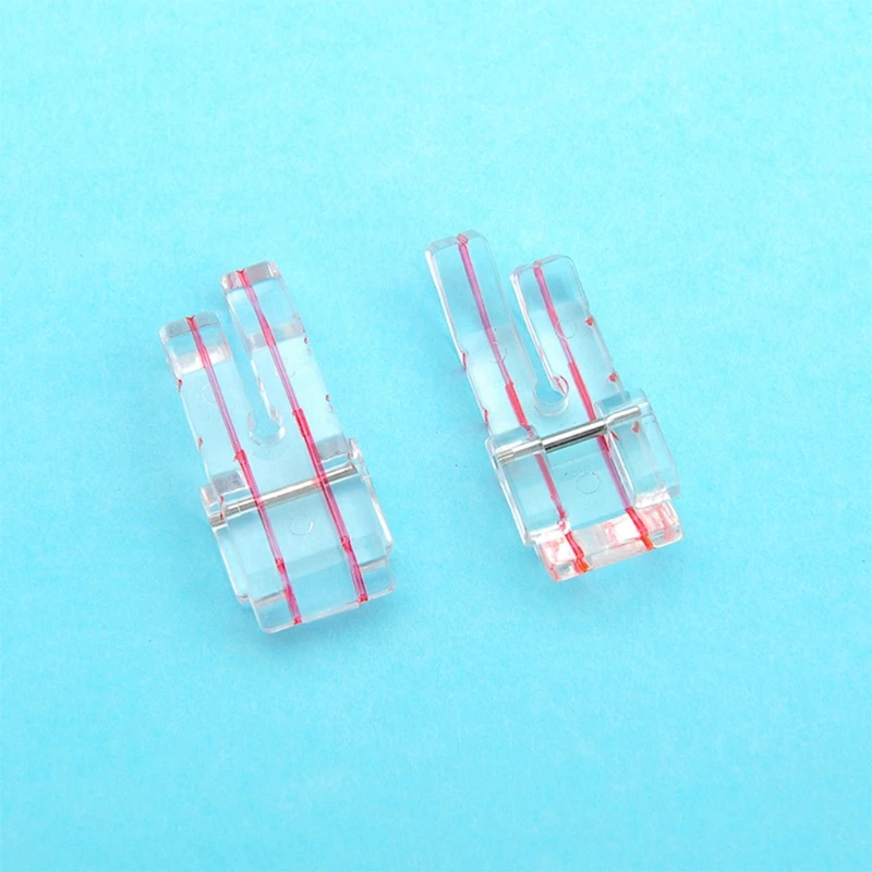 Drop Shipping Patchwork Clear Presser Foot 1/4" (Quarter Inch) Sewing Machine Presser Foot Quilting - Low Shank Snap-On