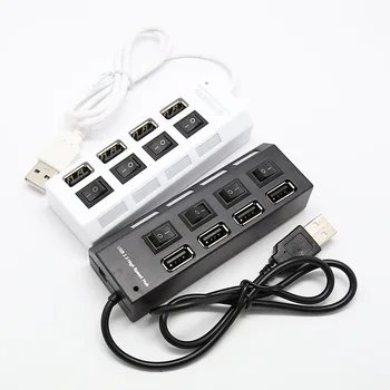 

Cable Seperater Socket Plug-in USB HUB Deconcentrator Cable Seperater 4-Port USB Deconcentrator Cable Seperater USB Hub
