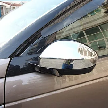 

Out side door wind rear mirror cover trim sticker chromium styling Accessories for land rover discovery sport