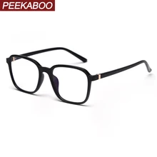 Peekaboo женский синий светильник, блокирующие очки, рецептурные квадратные мужские tr90, корейский стиль, мужские очки, оптический ультра светильник