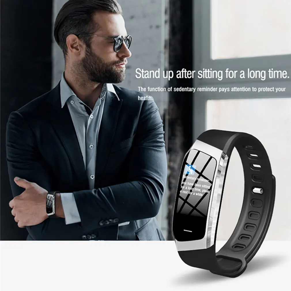Smart Band Color Touch Screen Wristband Waterproof Oxygen Heart Rate Monitor Bracelet Sport Fitness Tracker