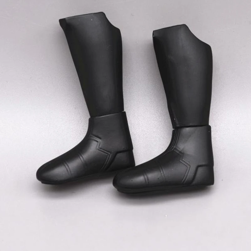 

1/6 Scale Fashion Black Mech Boots Leg Protectors Models for 12''Figures Bodies Accessories DIY