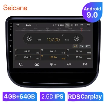

Seicane 10.1 inch Android 9.0 RAM 4GB Car GPS Navigation Radio for 2017-2018 Changan CS55 Bluetooth Carplay RDS IPS support TPMS
