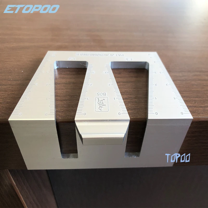 Guide Tools Woodworking Dovetail Marker Aluminum Alloy Marking Template 1:5 & 1:7 Wood Joint Gauge With Scale | Инструменты