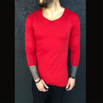 

ELI22 New 2020 Men Skinny T-shirt Gyms Fitness Bodybuilding t shirt Print Tee Tops Summer Fashion Casual Clothing