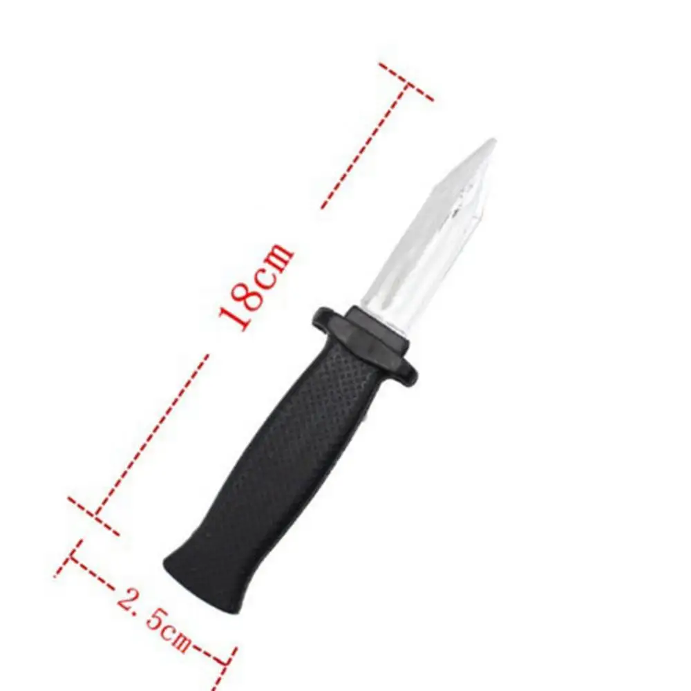 Comedy Magic Plastic Retractable Dagger Joke Prank Props Knife Scary Trick Toy Halloween Supplies