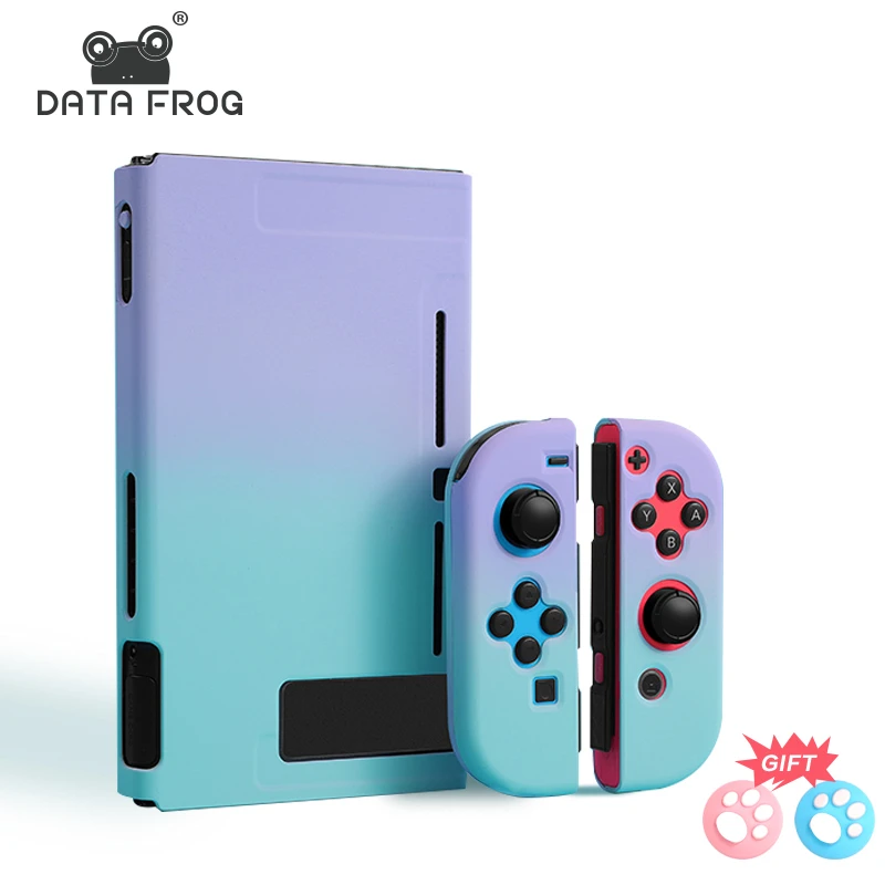 Чехол DataFrog для Nintendo Switch/Nintendo Switch Lite смешанные цвета кожаный чехол Joy Con Жесткий |