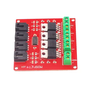 

Electronic Building Block Four-way Switch MOSFET Switch Development Board IRF540 Isolated Power Module