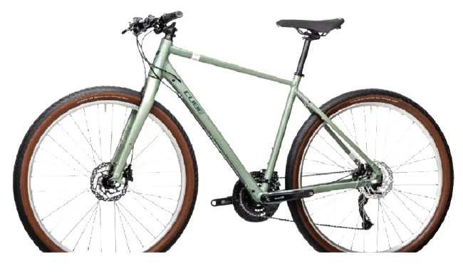 Fiets Cube Hyde (Green'n'grey) 2021 