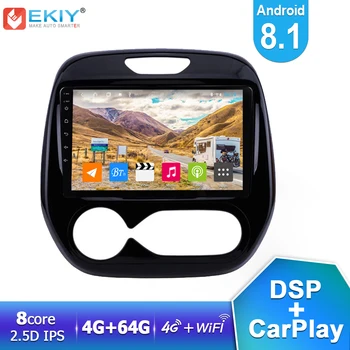 

EKIY DSP IPS Android 8.1 Car Multimedia Player 4G+64G For Renault Captur CLIO 2011 2014-2018 Stereo Radio GPS Navi Wifi Carplay