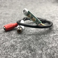 Высокая чувствительность мини микро аудио система аудио звукосниматель CCTV система наблюдения с микрофоном усиление Регулируемый для CCTV камеры безопасности