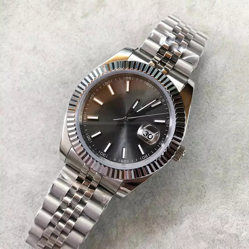 

date Just 41Stainless Steel Watches Mechanical Automatic President Desinger Mens Watches free shipping noob factory RolexableÂ