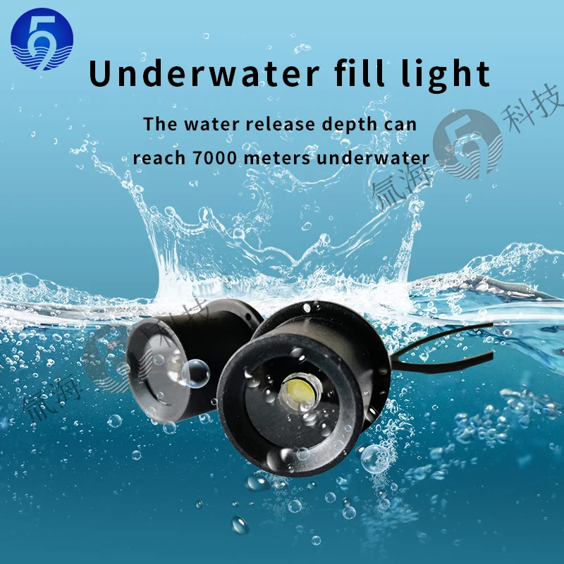 Underwater 500m depth IP68 Diving Video Fill Light Lamp White Red Dive Torch L018W waterproof Diving Flashlight ip68 waterproof full hd 1080 2 7k dual lens video recorder underwater digital camera