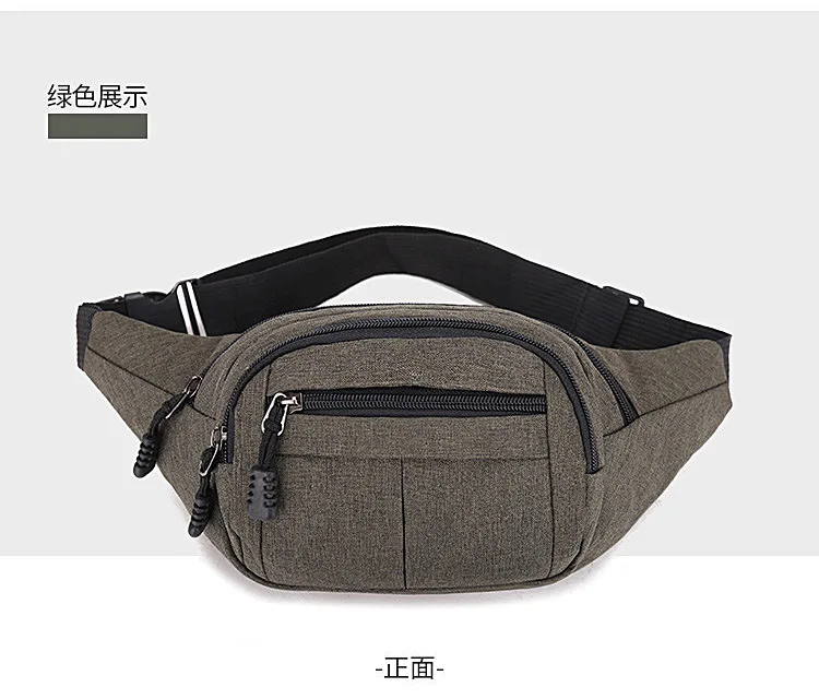 Men Waist Bag Fashion New Packs Purse Casual Large Phone Belt Hip Bag Heuptas Women's Travel Fanny Banana Bags