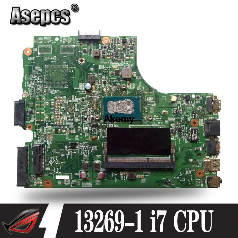 13269-1 для dell 3542 dell 3442 dell 3543 5749 3443 материнская плата 13269-1 ПРБ FX3MC REV A00 материнская плата I7 работы ГМ