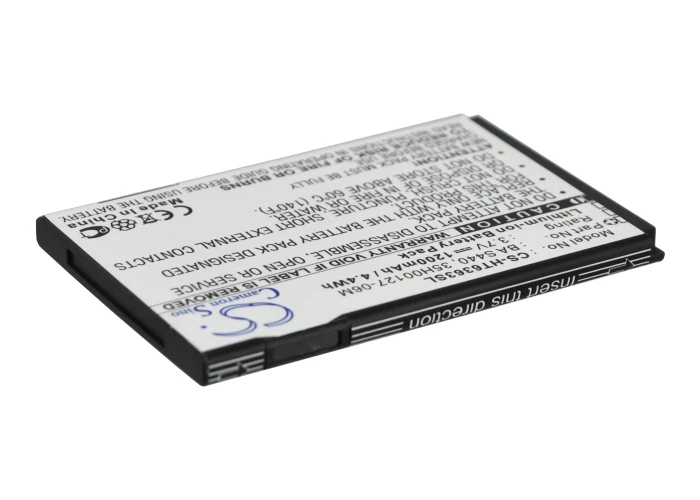 Обновленная батарея Cameron Sino для T-Mobile 35H00127-06M myTouch 3g Slide 1200 mAh/4.44Wh