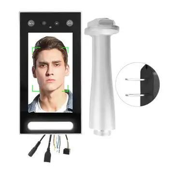 

7in TFT 1080P/720P Dual HD Camera Smart Face Recognition Door Access Control smart door lock 110-240V US Plug