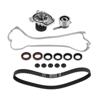 

Timing Belt Kit Water Pump Valve Cover For Honda Civic Del Sol 1.6L SOHC 96-00 Timing Belt Kit + Water Pump Valve Cover