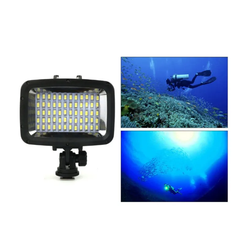  Diving 3 Light Modes Fill Light For Gopro Sports Camera Waterproof LED Light 40 Meter Dive Light Ph