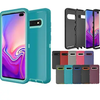 

Heavy Duty Protection For Samsung Galaxy S8 S9 S10 Plus S10 Lite Note 10 9 8 Heavy Duty Hybrid Shockproof Case Cover With Clip