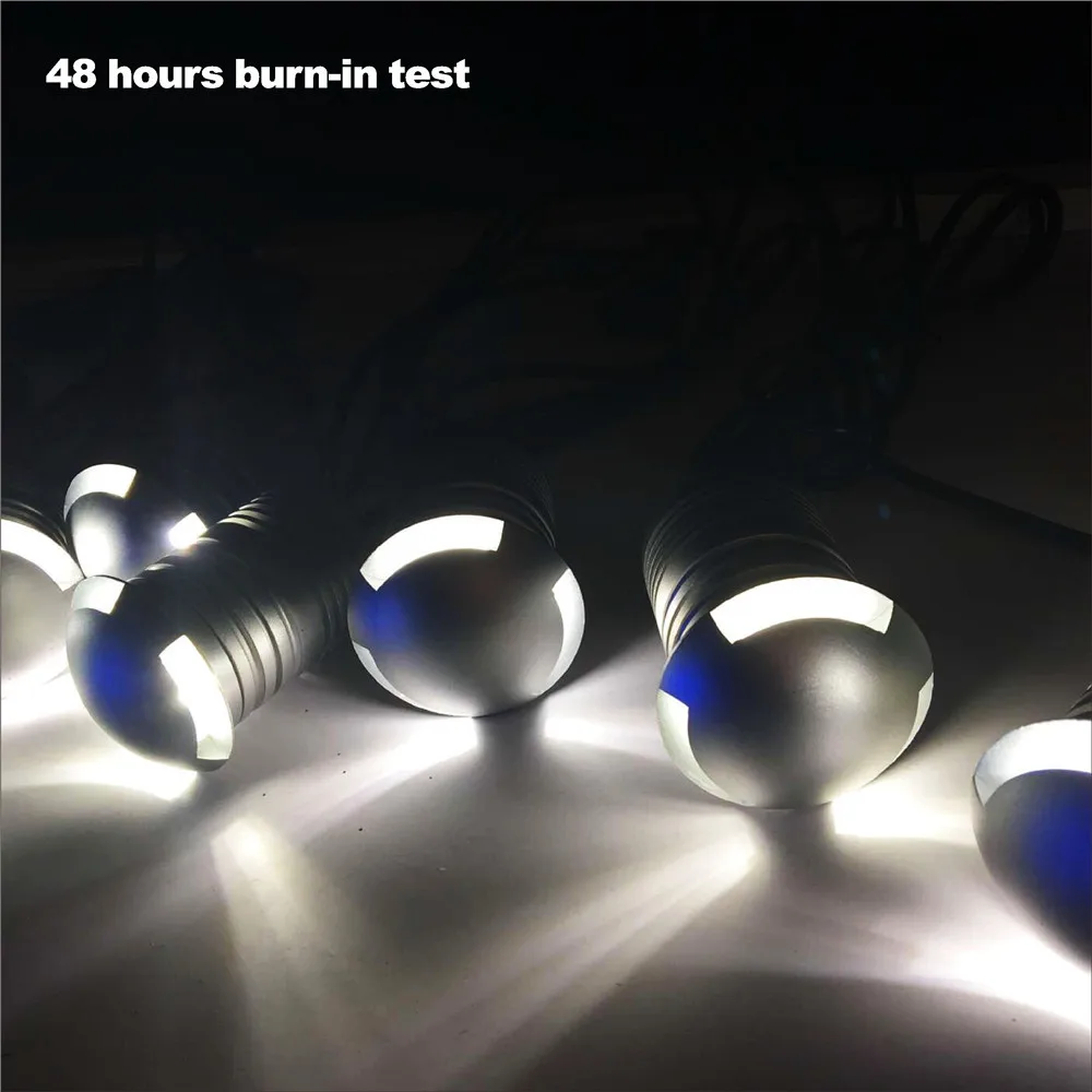 LED Underground Light,  Outdoor Landscape Lighting,  Recessed Spot Light Kit,  IP67 3W 12V Patio Pavers LED Floor Deck Stair Lamp (7)