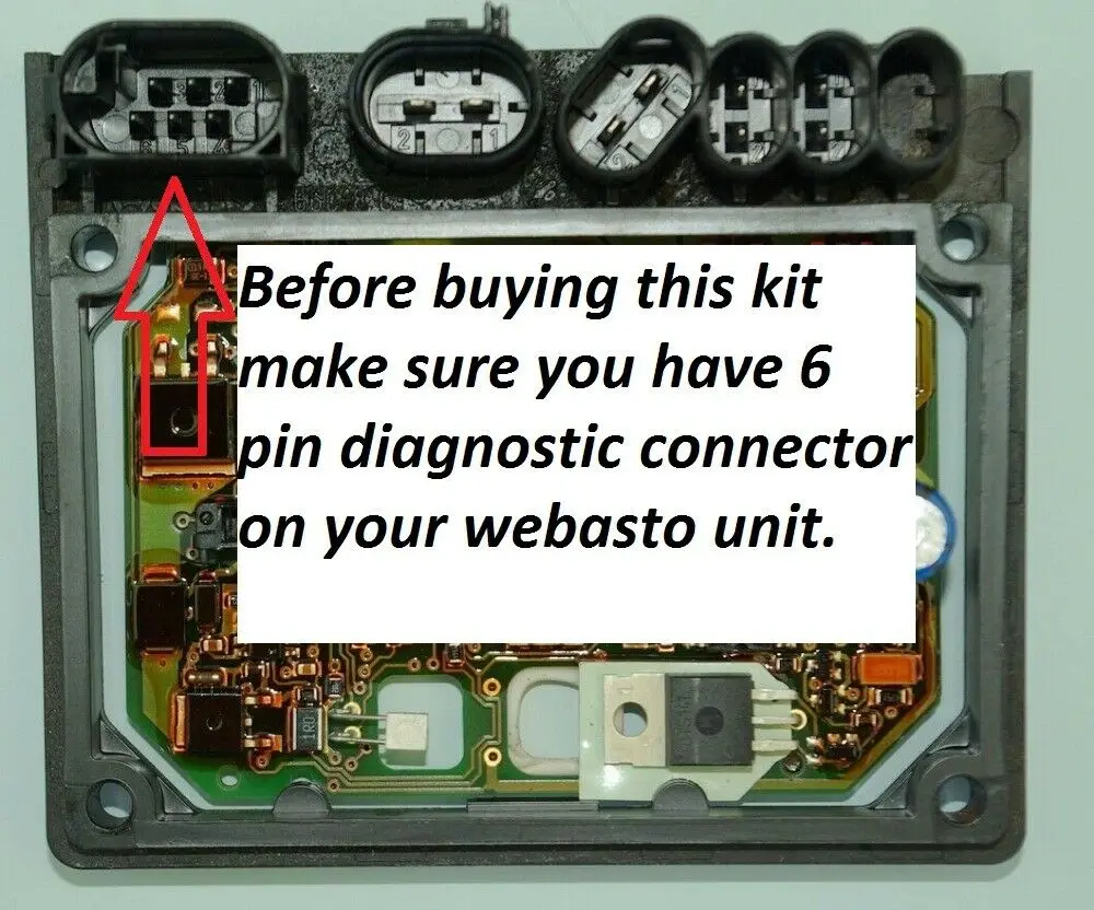 Heaters Diagnostic Interface kit for Webasto Thermo Test Top C Z Z/C -  AliExpress