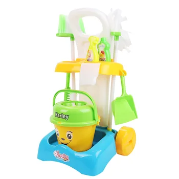 

Children's Clean and Sanitary Home Toy Set Baby's Sweeping and Mopping Toys
