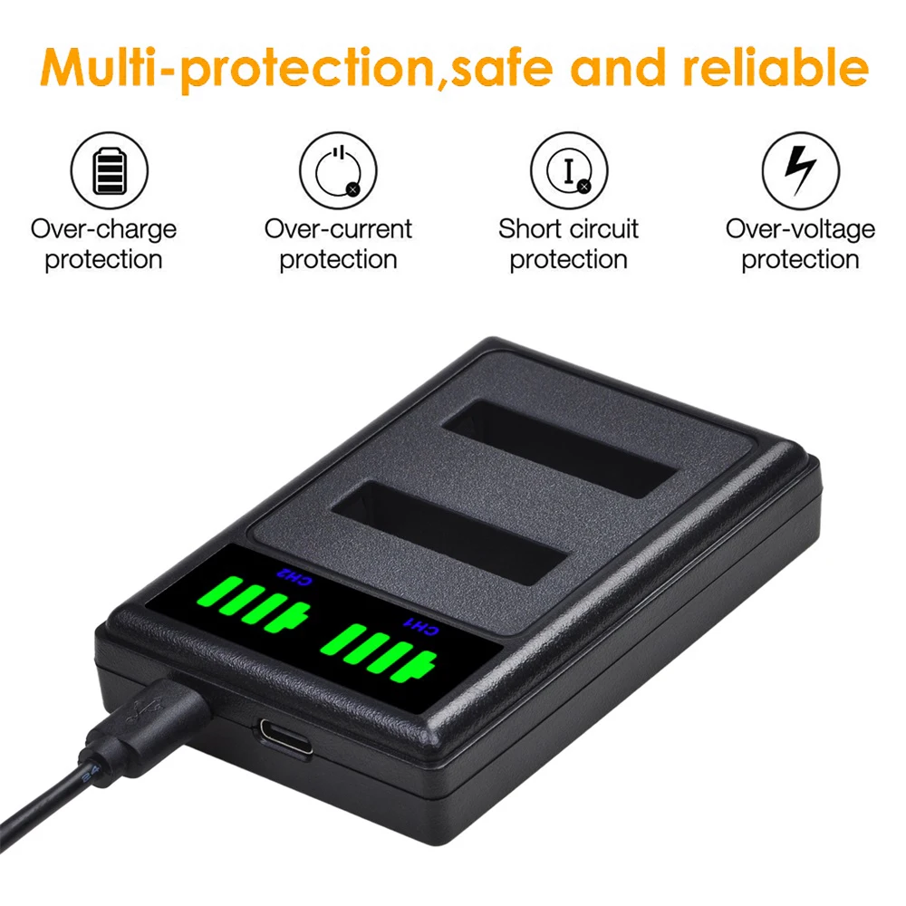 Li 90B Батарея 1280 мАч ion аккумулятор 92B Зарядное устройство Наборы для цифровой