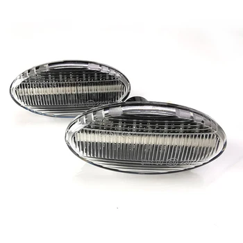 

2 Pcs Led Dynamic Amber Side Marker Light Turn Signal Sequential Blinker Light LED Fender Lamps For Mazda 2 3 5 6 BT-50 MPV II