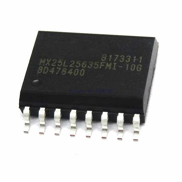 

Mx25l25635fmi Nor Flash Serial-Spi 3V/3.3V 256M-Bit 256M/128M/64M X 1/2-Bit/4-Bit 8Ns 16-Pin Sop Ic Chip Mx25l25635fmi-10G