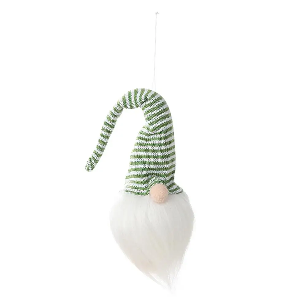 O Hot Christmas Tree Hanging Ornaments Cloth Santa Claus Snowman Xmas Tree Toy Doll Hang Decoration Christmas Decorations for Home - Цвет: O
