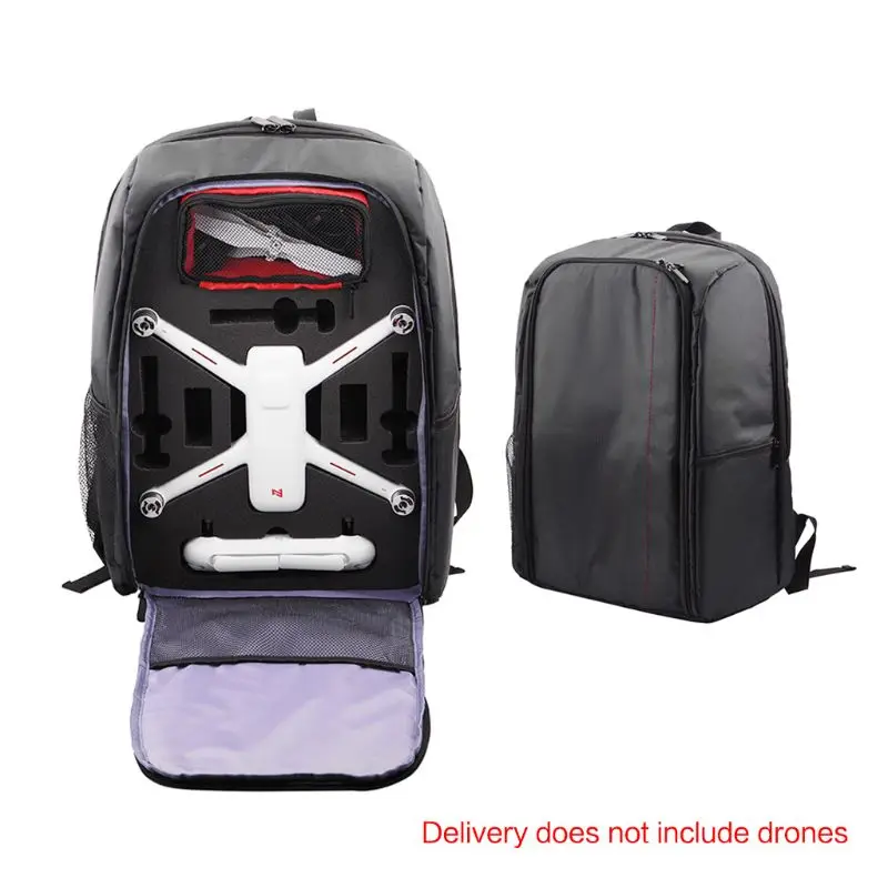 Portable Durable Backpack Storage Bag Carrying Case with Propellers for Xiaomi Fimi A3 Accessories - Цвет: Светло-зеленый