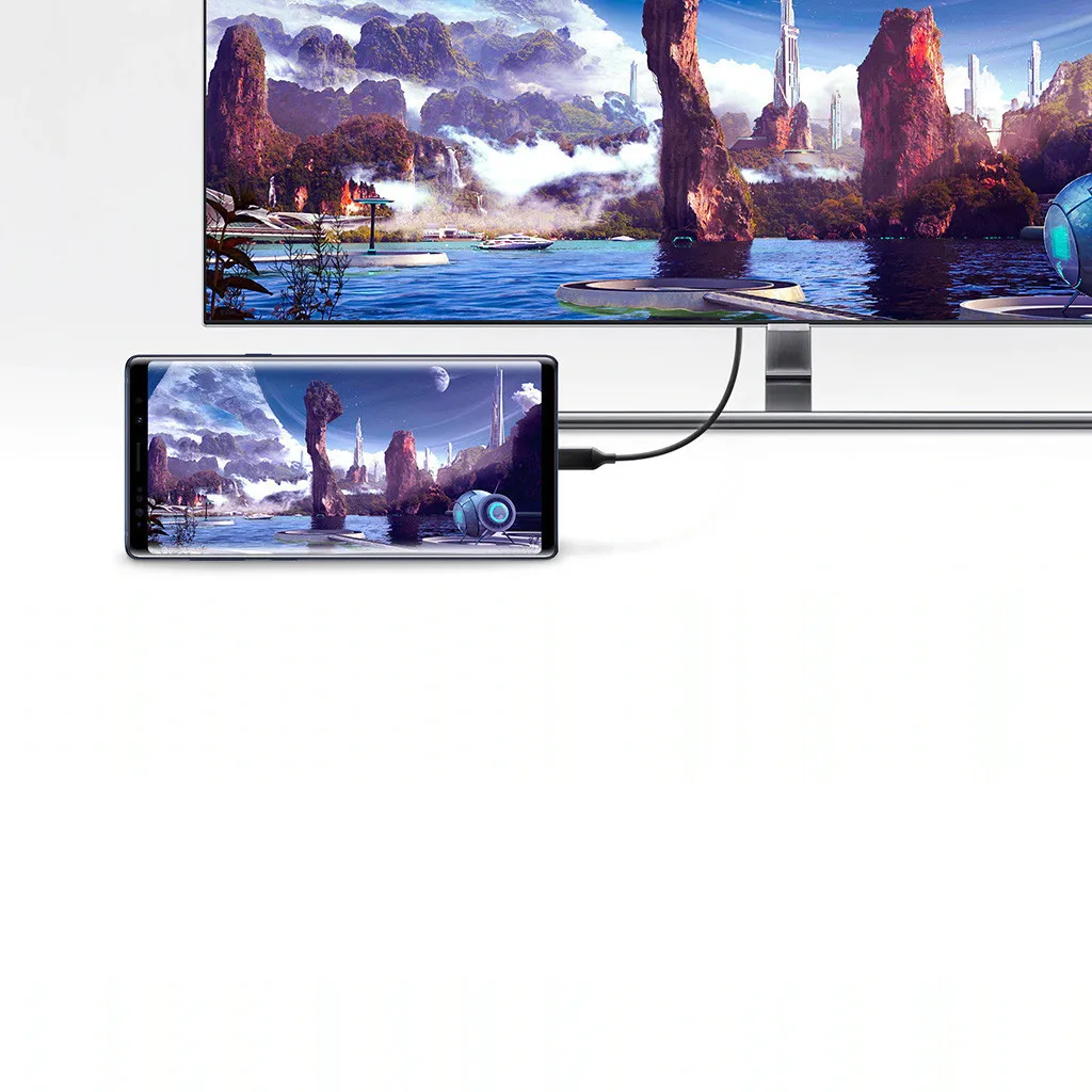 Кабель Dex для samsung USB C type-C к HDMI 4K кабель HD tv Цифровой AV адаптер для samsung Note 9 DeX HDMI кабель конвертера 529