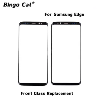 

5pc Wholesale For Samsung Galaxy S8 S9 S10 20 Plus Note 8 9 10 Plus G965 G950 N970 LCD Screen Original Front Outer Glass Lens