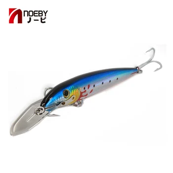 

2019 noeby new-style minnow 9904 artificial hard bait stainless lip stickbait 20cm 65g with PET box pescar Hunt house