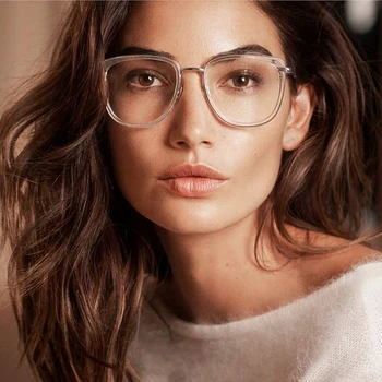 

MIZHO Anti Blue Rays Computer Glasses Women Blue Light Gaming Glasses Men Protection Myopia Spectacles Prescription Optical tr90